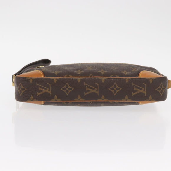 LOUIS VUITTON Monogram Marly Dragonne GM Clutch Bag M51825 LV Auth ka358