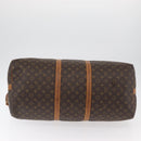 LOUIS VUITTON Monogram Keepall Bandouliere 60 Boston Bag M41412 LV Auth ka3589-11