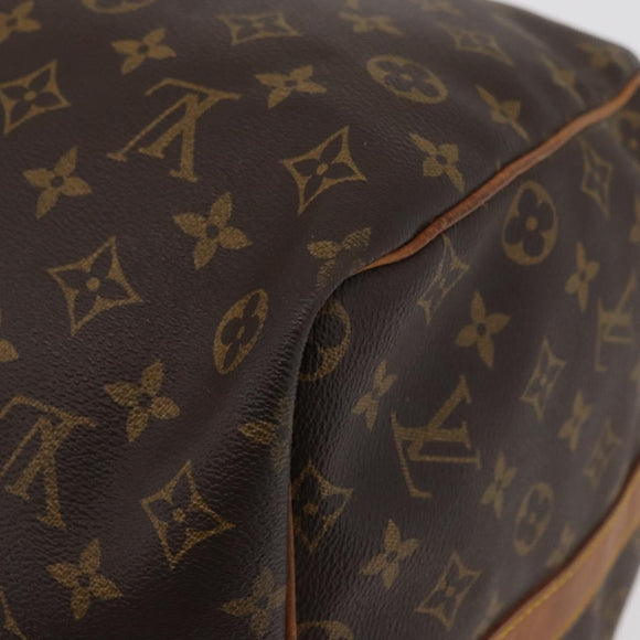 LOUIS VUITTON Monogram Keepall Bandouliere 60 Boston Tasche M41412 LV Auth ka3589