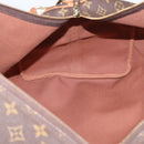 LOUIS VUITTON Monogram Keepall Bandouliere 60 Boston Tasche M41412 LV Auth ka3589-24