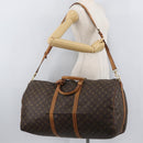 LOUIS VUITTON Monogram Keepall Bandouliere 60 Boston Bag M41412 LV Auth ka3589-26