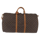 LOUIS VUITTON Monogram Keepall Bandouliere 60 Boston Tasche M41412 LV Auth ka3589-13