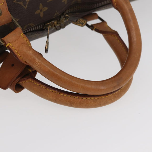 LOUIS VUITTON Monogram Keepall Bandouliere 60 Boston Tasche M41412 LV Auth ka3589
