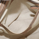 GUCCI Soho Interlocking Hand Bag Leather 2way Gold Beige 369176 Auth ka3592-23