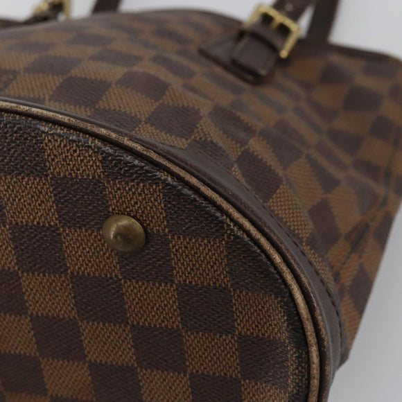LOUIS VUITTON Damier Ebene Marais Shoulder Bag N42240 LV Auth ka3593