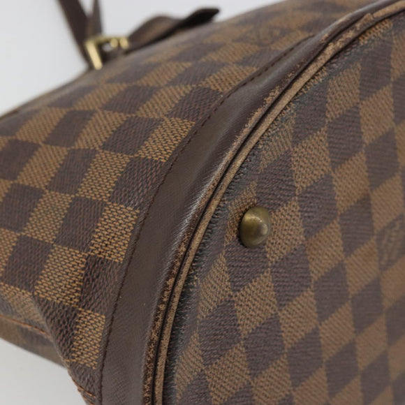 LOUIS VUITTON Damier Ebene Marais Shoulder Bag N42240 LV Auth ka3593