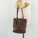 LOUIS VUITTON Damier Ebene Marais Shoulder Bag N42240 LV Auth ka3593-25