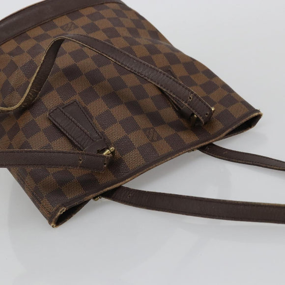 LOUIS VUITTON Damier Ebene Marais Shoulder Bag N42240 LV Auth ka3593