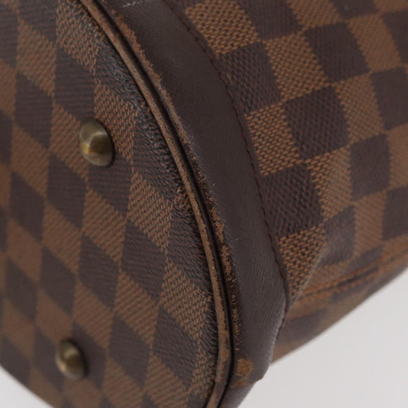 LOUIS VUITTON Damier Ebene Marais Schoudertas N42240 LV Auth ka3595