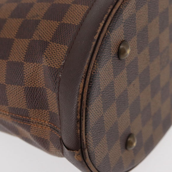 LOUIS VUITTON Damier Ebene Marais Schoudertas N42240 LV Auth ka3595