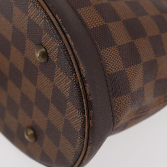 LOUIS VUITTON Damier Ebene Marais Schoudertas N42240 LV Auth ka3595