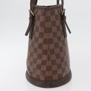 LOUIS VUITTON Damier Ebene Marais Schoudertas N42240 LV Auth ka3595-3