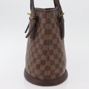 LOUIS VUITTON Damier Ebene Marais Schoudertas N42240 LV Auth ka3595-4