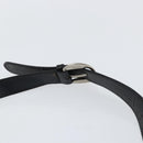 GUCCI Bamboo Shoulder Bag Nylon Black Silver 003 2113 0036 Auth ka360-10