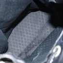 GUCCI Bamboo Shoulder Bag Nylon Black Silver 003 2113 0036 Auth ka360-18