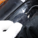 GUCCI Bamboo Shoulder Bag Nylon Black Silver 003 2113 0036 Auth ka360-22