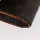 LOUIS VUITTON Monogram Pochette Twin GM Shoulder Bag M51852 LV Auth ka3602-9
