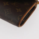LOUIS VUITTON Monogram Pochette Twin GM Shoulder Bag M51852 LV Auth ka3602-14