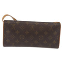 LOUIS VUITTON Monogram Pochette Twin GM Shoulder Bag M51852 LV Auth ka3602-2