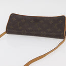 LOUIS VUITTON Monogram Pochette Twin GM Shoulder Bag M51852 LV Auth ka3602-6