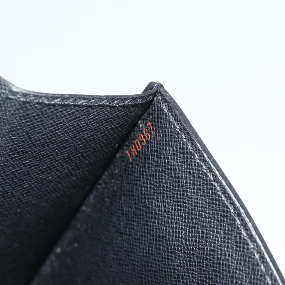LOUIS VUITTON Epi Serie Dragonne Clutch Bag Black Noir M52612 LV Auth ka3605