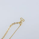 Christian Dior Necklace metal Gold Tone Auth ka3612A-12