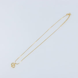 Christian Dior Necklace metal Gold Tone Auth ka3612A - 0