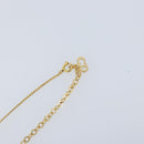 Christian Dior Necklace metal Gold Tone Auth ka3612A-7