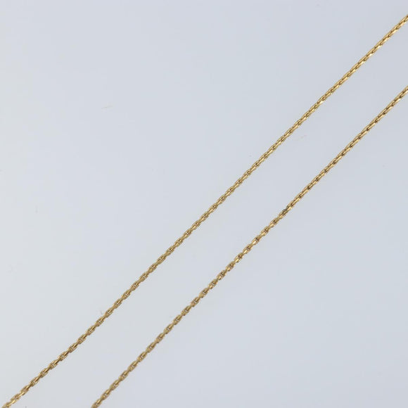 Christian Dior Necklace metal Gold Tone Auth ka3615A