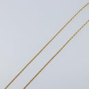 Christian Dior Necklace metal Gold Tone Auth ka3615A-11