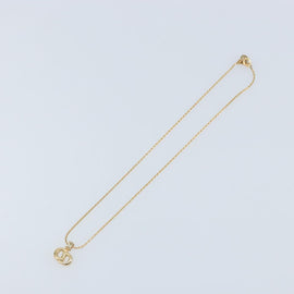 Christian Dior Necklace metal Gold Tone Auth ka3615A - 0