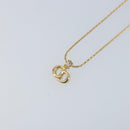 Christian Dior Necklace metal Gold Tone Auth ka3615A-3