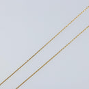 Christian Dior Necklace metal Gold Tone Auth ka3615A-5