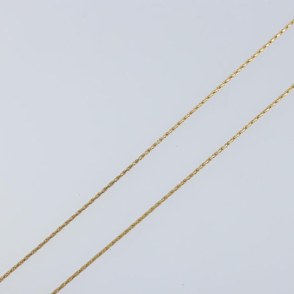 Christian Dior Necklace metal Gold Tone Auth ka3615A