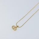Christian Dior Necklace metal Gold Tone Auth ka3615A-9