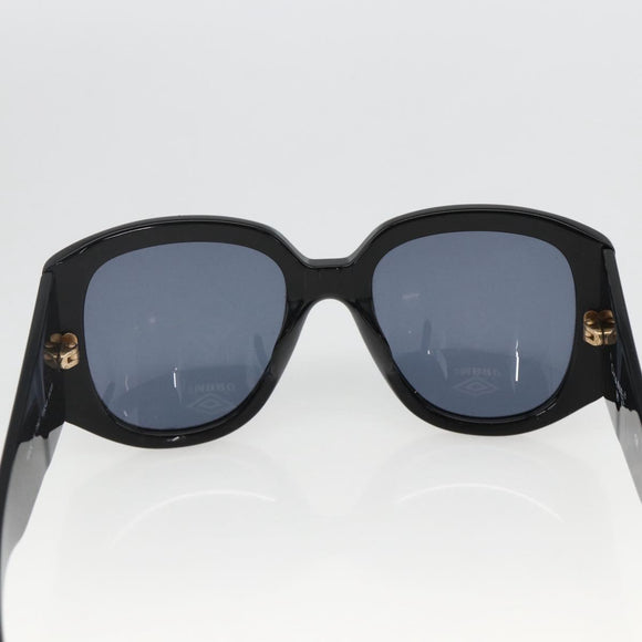 CHANEL Sunglasses plastic Black CC Auth ka3619