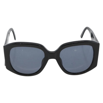 CHANEL Sunglasses plastic Black CC Auth ka3619 - 0