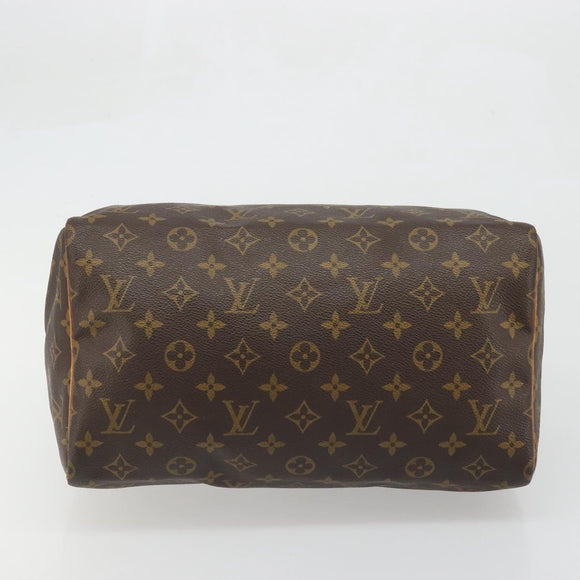 LOUIS VUITTON Monogram Speedy 30 Hand Bag M41526 LV Auth ka3623A