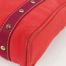 LOUIS VUITTON Antigua Cabas MM Tote Bag Red M40034 LV Auth ka3624-10