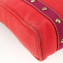 LOUIS VUITTON Antigua Cabas MM Tote Bag Red M40034 LV Auth ka3624-13