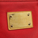 LOUIS VUITTON Antigua Cabas MM Tote Bag Red M40034 LV Auth ka3624-15