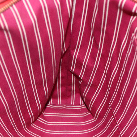 LOUIS VUITTON Antigua Cabas MM Tote Bag Red M40034 LV Auth ka3624