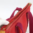 LOUIS VUITTON Antigua Cabas MM Tote Bag Red M40034 LV Auth ka3624-6