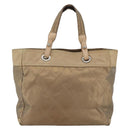 CHANEL Paris Biarritz GM Tote Bag Coated Canvas Gold Silver CC Auth ka3625-13