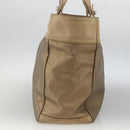 CHANEL Paris Biarritz GM Tote Bag Coated Canvas Gold Silver CC Auth ka3625-4