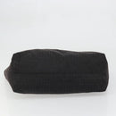 FENDI Zucchino Canvas Tote Bag Schwarz Auth ka3627-5