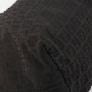 FENDI Zucchino Canvas Tote Bag Schwarz Auth ka3627-14