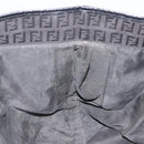 FENDI Zucchino Canvas Tote Bag Schwarz Auth ka3627-19