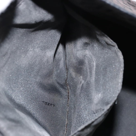 FENDI Zucchino Canvas Tote Bag Schwarz Auth ka3627