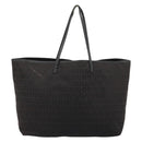 FENDI Zucchino Canvas Tote Bag Schwarz Auth ka3627-2
